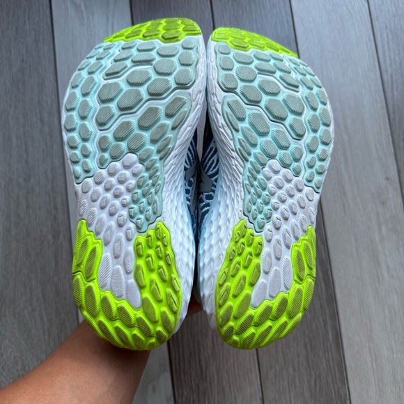 New Balance Blue and Green Athletic Shoes - Picture 7 of 8